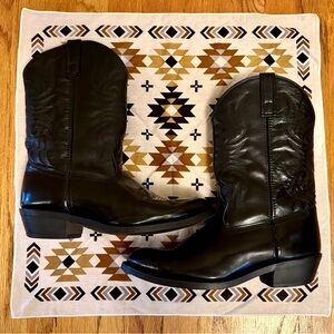 Laredo Black Cowboy Boots